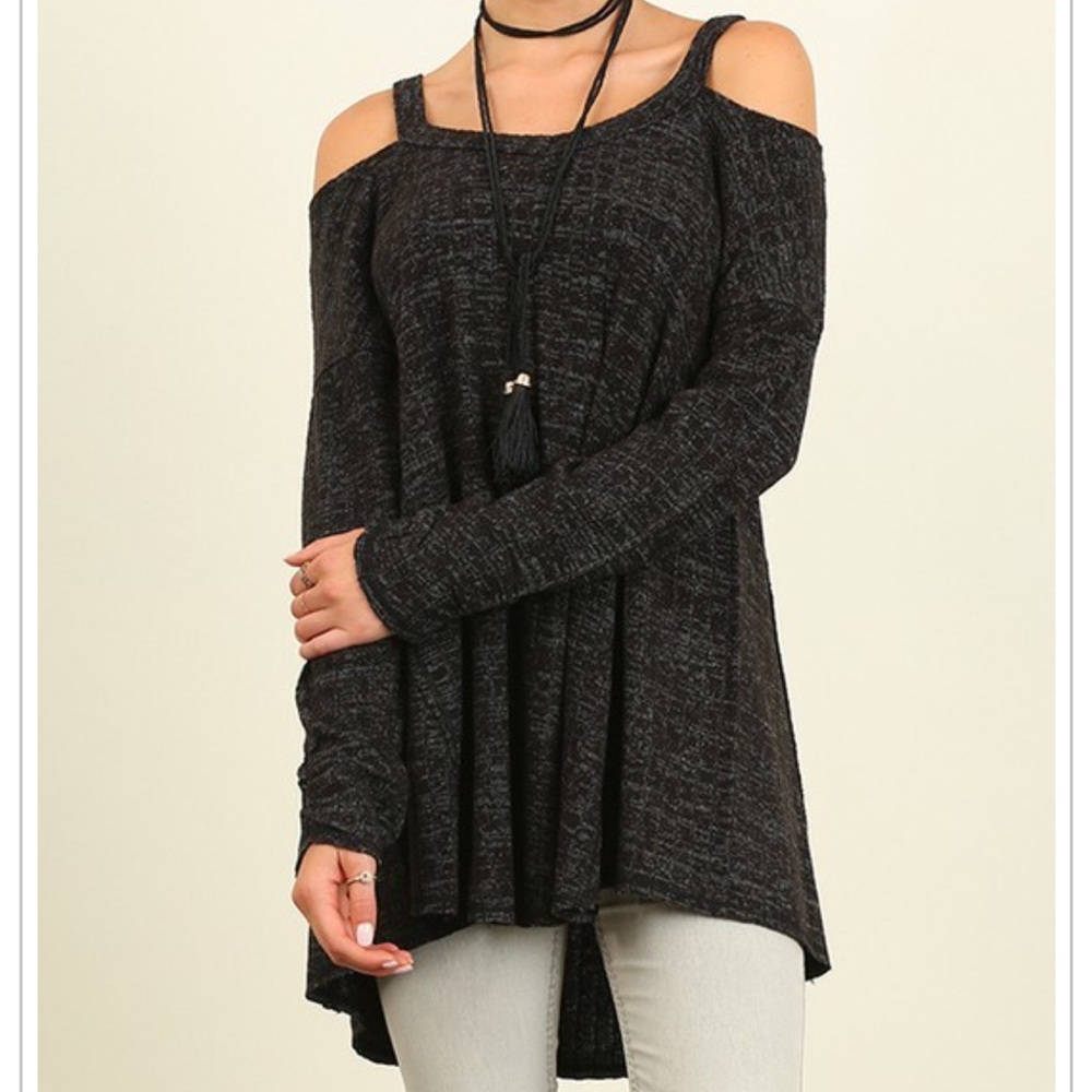 ☀️ Lightweight Cold Shoulder Knit Top ☀️